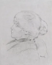 Portret van Berthe Morisot